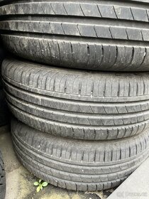 Plech disky 5x112 včetně letních pneu 195/65R15 - 2
