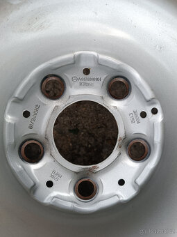Mercedes Vito - disky 6,5x16 et52 + čidla (TPMS) - 2
