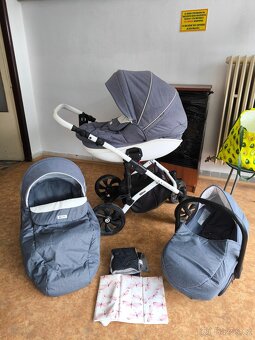 Kočárek Tutis Mimi style. Trojkobinace - 2