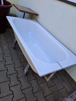Smaltovaná plechová vana - 2