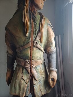 Dřevěná socha, dřevořezba - 2