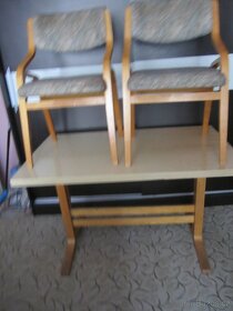 stůl +  2 židle - 2