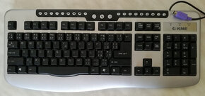 Klávesnice PS/2 multimediální USB - 2