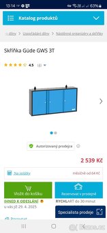 Závěsná skříňka Gude GWS 3T - 2