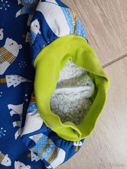 Zimní softshell. kalhoty s berankem vel. 74/80 - 2