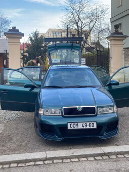 Škoda Octavia 97-00 - přední nárazník F&F, Křídlo, Koncovka - 2