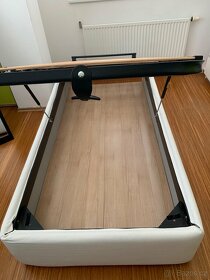 Italská kvalitní postel 90x200cm s úložním prostorem - 2