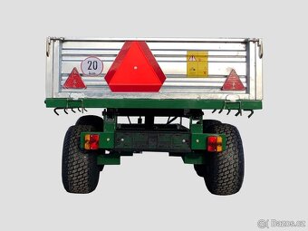 Traktorový návěs TTT 1500 - SPZ vlek - 2