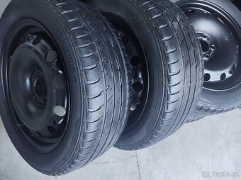 195/50 R15 82V LETNÍ PNEU +DISKY ŠKODA FABIA 5X100mm - 2