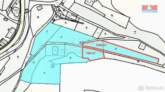 Prodej pozemku k bydlení, 2559 m², Třebařov - 2