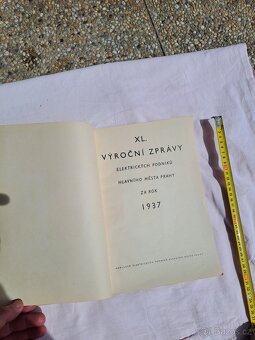 výroční zpráva 1937 podniky hlavního města PRAHA - 2