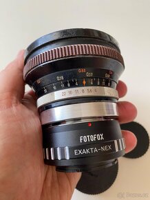 objektiv CARL ZEISS JENA FLEKTOGON 4/20 Exakta+redukce Sony - 2