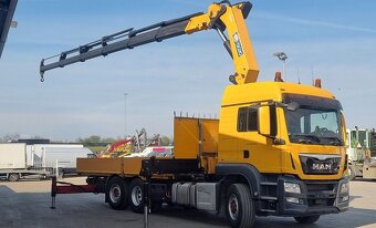 MAN TGS 26.480 - 6x4 – Valník + HR-HMF 5020 K6 – EURO 6 - 2