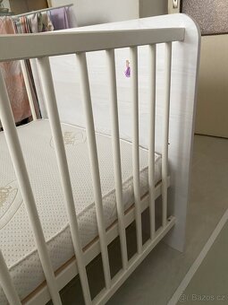 Prodám větší dětskou postýlku ASKO - 140/80cm - 2