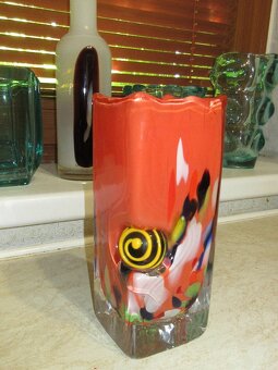 Hutní váza ze sklárny Glasstar - 2