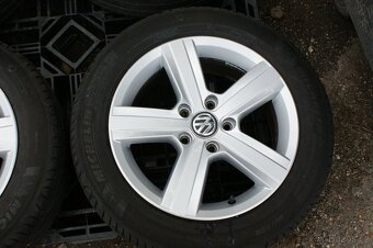 VW Golf 7 sada original a Skoda Audi Seat s pneu R16 5x112 - 2