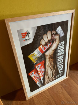 Rám na obraz (sklo, vzor dub, 50x70 cm) IKEA - 2