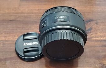 Objektiv Canon EF 50 mm f /1.8 STM - kompletní balení - 2