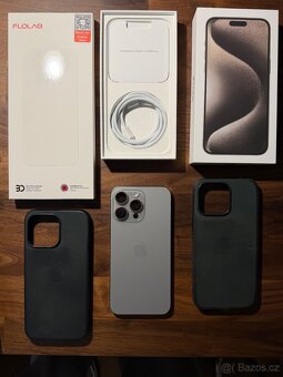 Apple iPhone 15 Pro Max 256GB Titanium. Příslušenství Záruka - 2