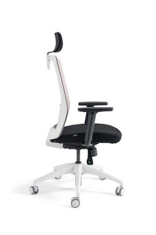 Kancelářská židle - nerozbalený vzorek červený - 2