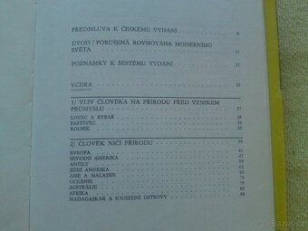 Paleontologie obratlovců,  Ohrožená příroda - 2