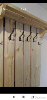 Věšáková stěna masiv - 2