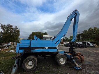 Kolový šrotácky bagr FUCHS 714 - pro kovošrot - 2