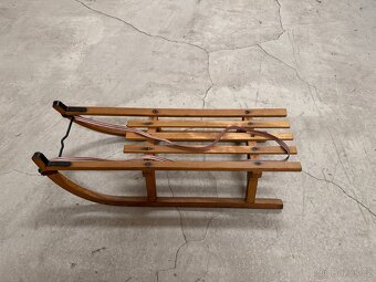 Staré dřevěné saně - 2