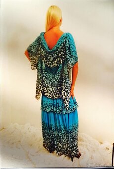 Šaty s falešnou  perelínkou - 2