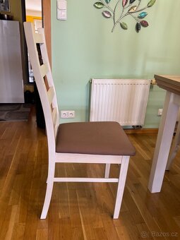 SET JÍDELNÍ STŮL A 4 ŽIDLE - 2