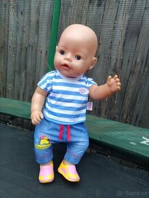 Baby Born-chlapeček+oblečky a boty - 2