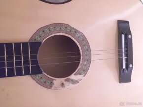 Pěkná menší starší Akustická Kytara 80cm - 2