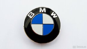 BMW středové pokličky modrobílé 68mm - 2