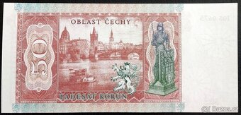 Bankovka 50 Korun, Oblast Čechy, UNC, Franck Medina 2019 - 2