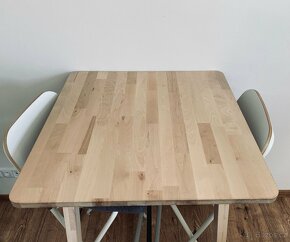 Barový stůl a 2 židle Ikea - 2