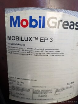 Mazivo Mobil Mobilux EP 3 (18kg) - 2
