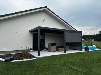 Hliníková bioklimatická pergola - 2