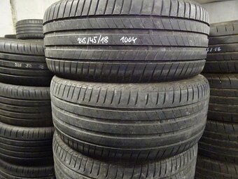 Letní pneu Bridgestone, 245/45/18, 4 ks, 4,5-5 mm - 2