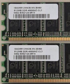 4x 512 MB RAM 400 MHz - 2