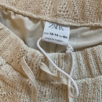 Dám/ dívčí pletené kalhoty- Zara- 13-14 let/ 164cm - 2