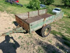 Vlečka přívěs za traktor - 2