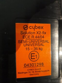 Autosedačka Cybex 16-36 - 2