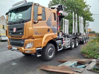 Tatra 6x6 lesovůz s HR +teleskopický návěs (přeprava dřeva) - 2