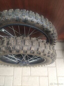 Prodám kola na pitbike 17/14 - 2