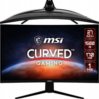 Prodám herní monitor MSI G273CQ 27'' - 2