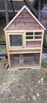 Prodám kralíkárnu, králíkárna, klec - 2