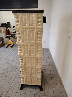 Kachlová kamna krbová Elena písková - 2