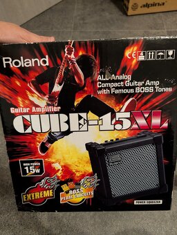 Kytarové kombo Roland CUBE-15XL – STAV NOVÉHO KUSU - 2