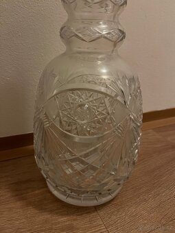 Ručně broušená karafa - 2