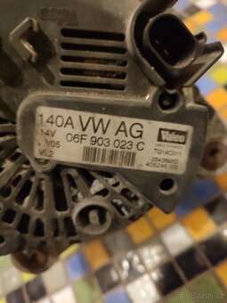 Alternator 140A Valeo Octavia 2, Golf 5 - 2